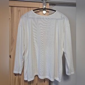 100% Cashmere Brand New Soft Sweater Open Back Chains 3/4 Sleeves From Turkey